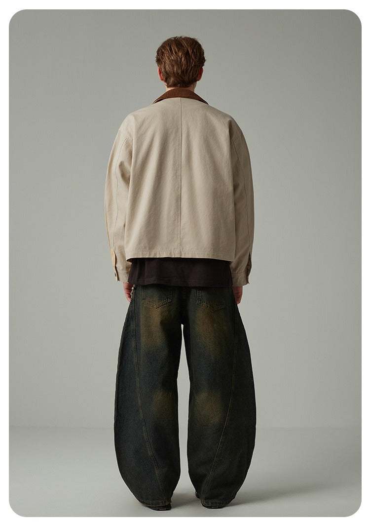 Cleanfit Barn Jacket with Decorative Pins