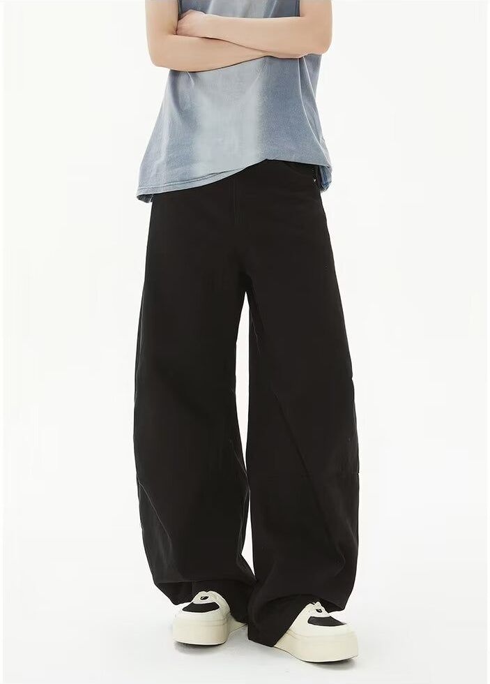 Cleanfit Deconstruction Barrel Pants