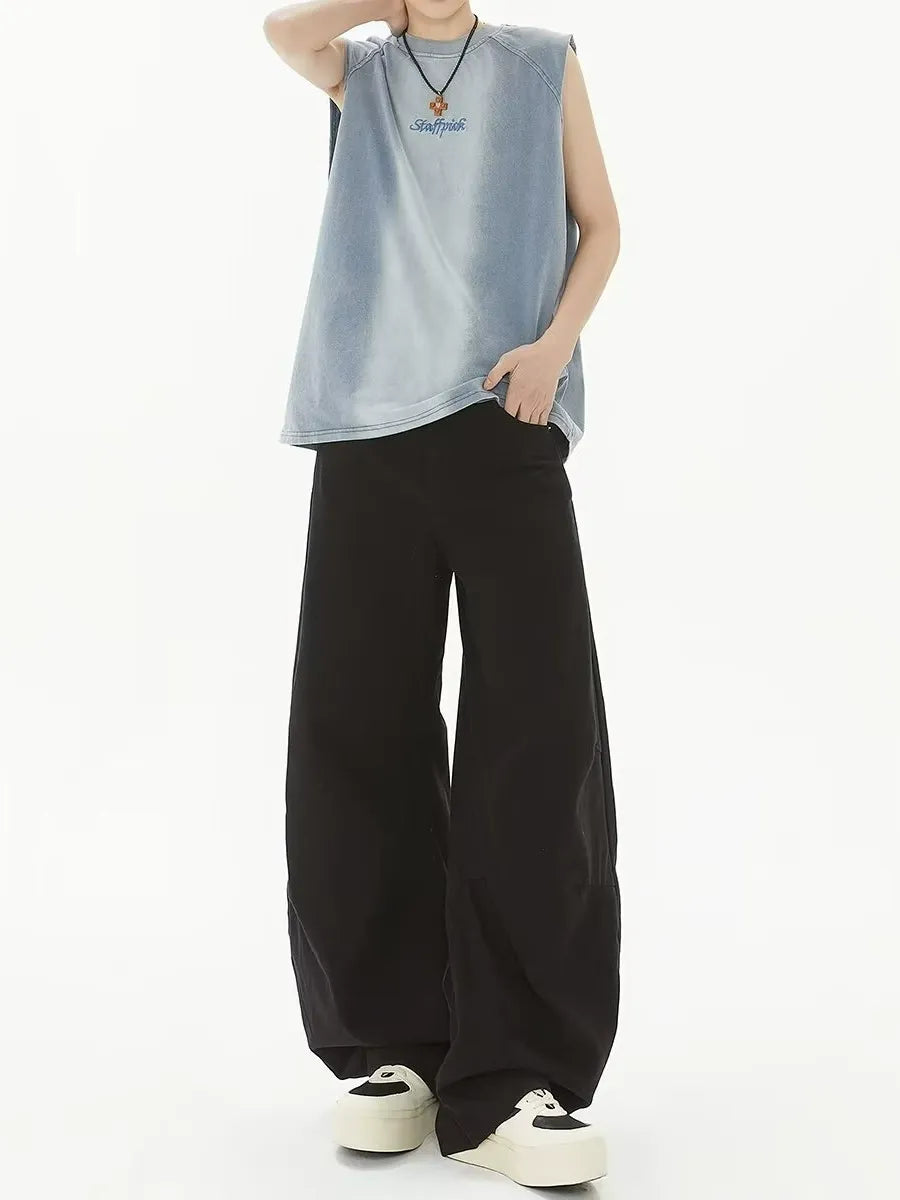 Cleanfit Deconstruction Barrel Pants
