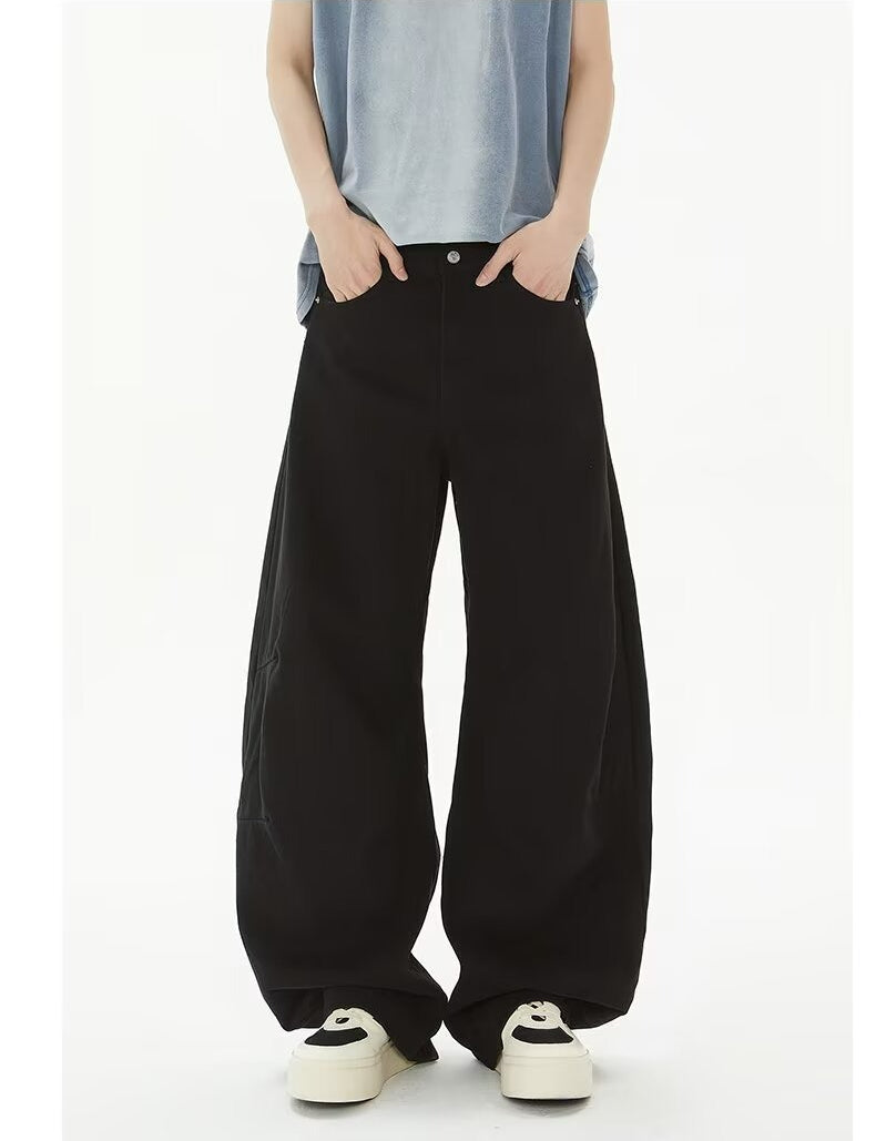 Cleanfit Deconstruction Barrel Pants