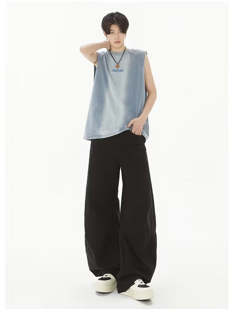 Cleanfit Deconstruction Barrel Pants