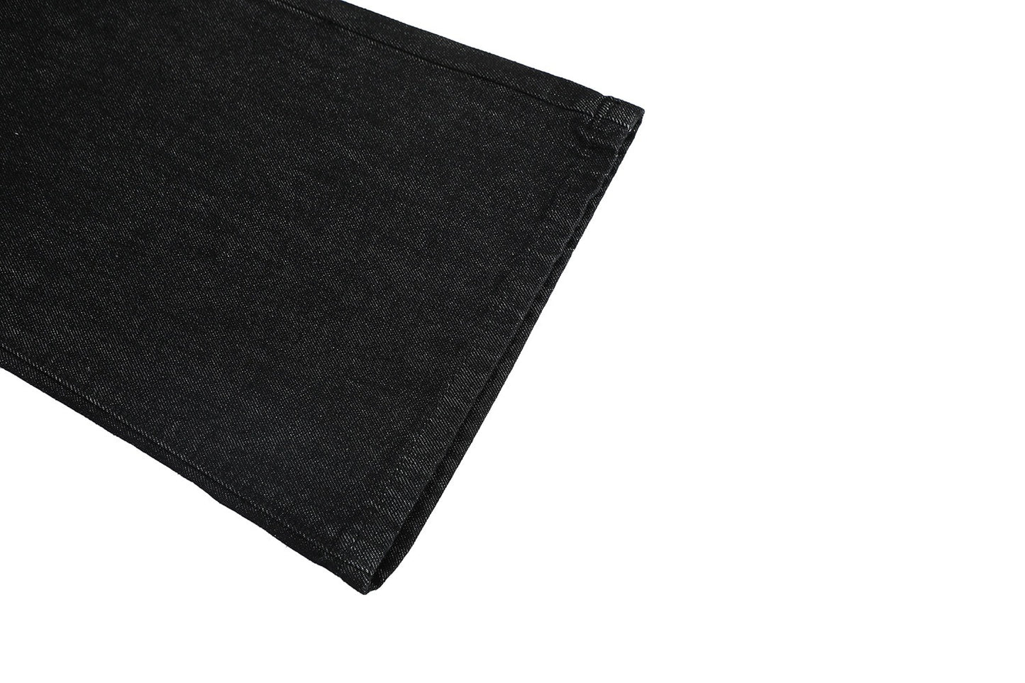 High Street Relaxed Fit Black Bootcut Jeans