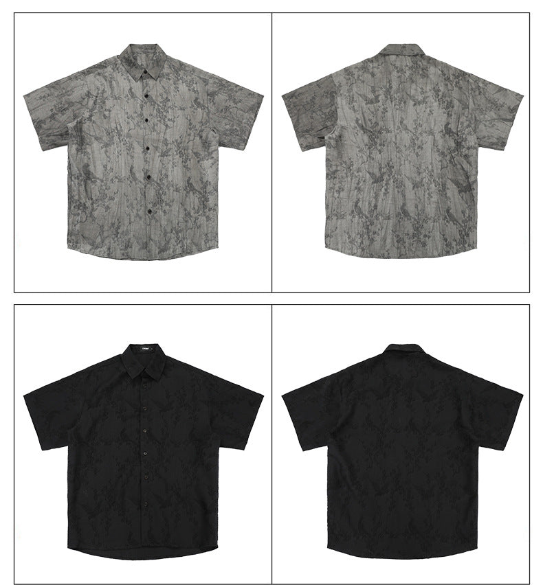 Camiseta negra desgastada y vanguardista de algodón estilo vintage con diseño de coche de carreras