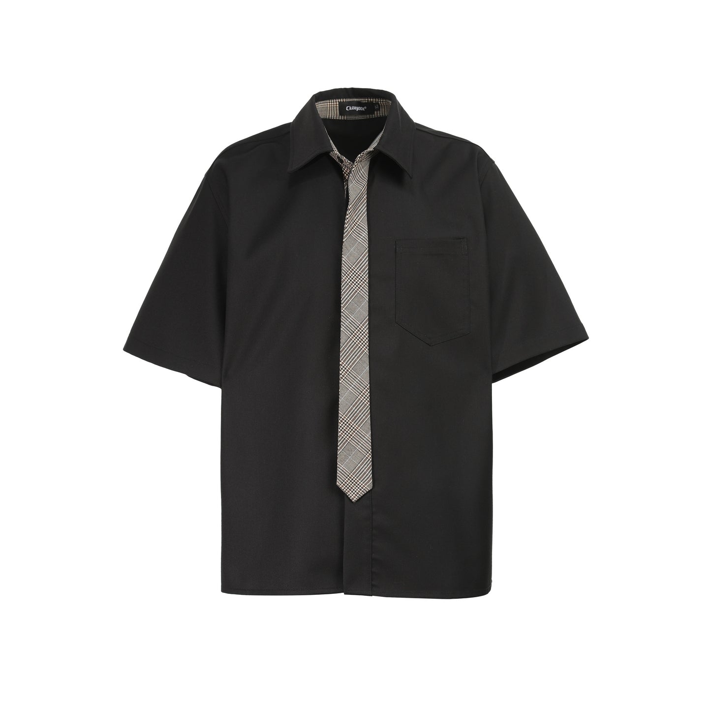 Streetwear Loose Fit Tie Shirt