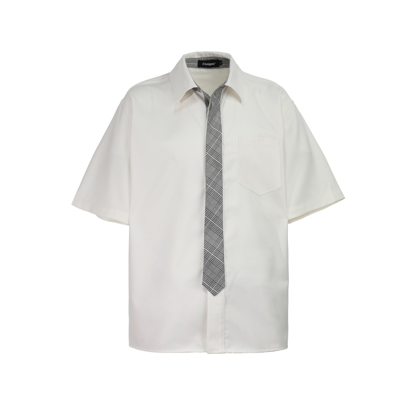Streetwear Loose Fit Tie Shirt