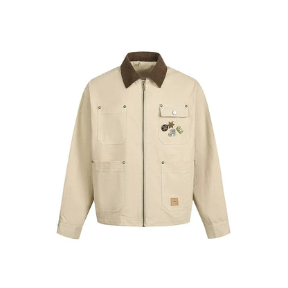 Cleanfit Barn Jacket with Decorative Pins