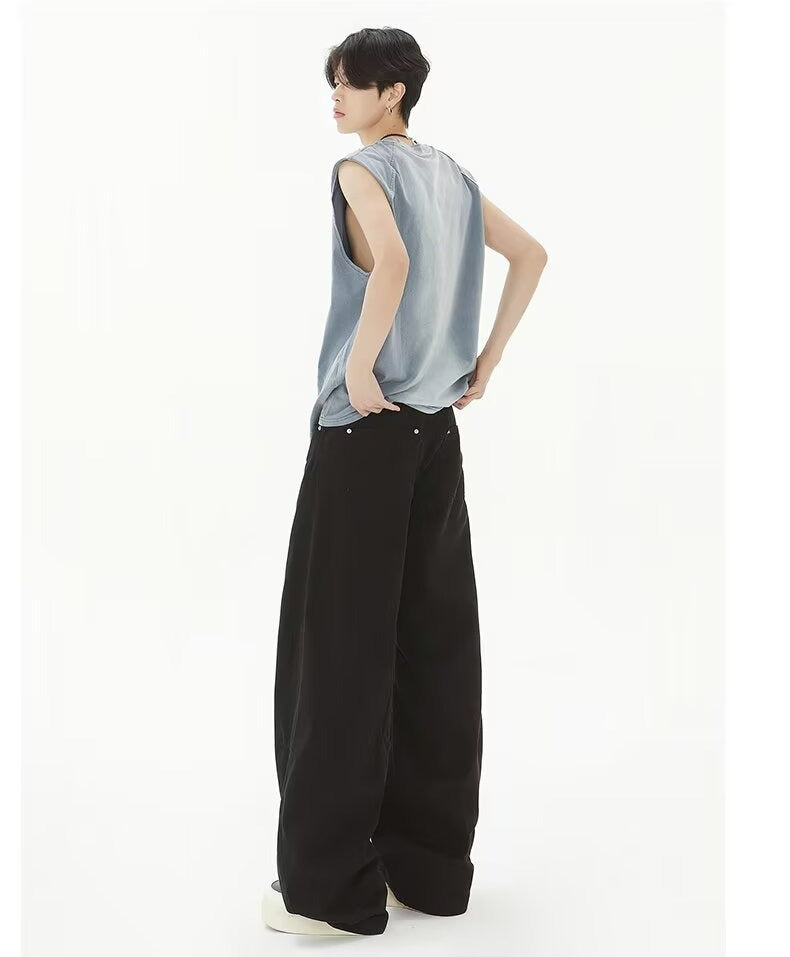 Cleanfit Deconstruction Barrel Pants