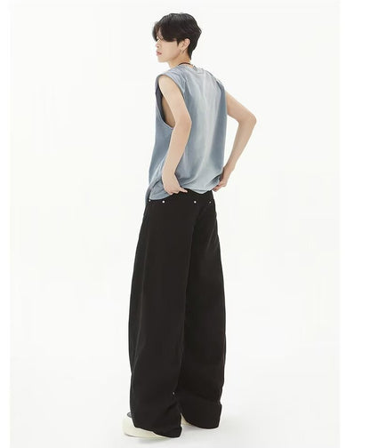 Cleanfit Deconstruction Barrel Pants