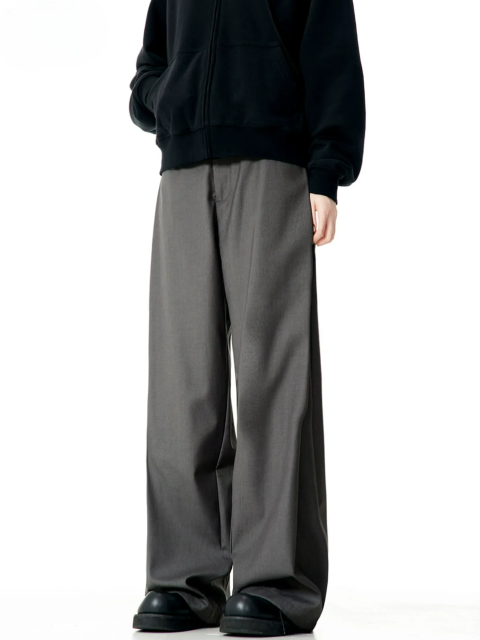 Cleanfit Draping Fit Wide Leg Pants