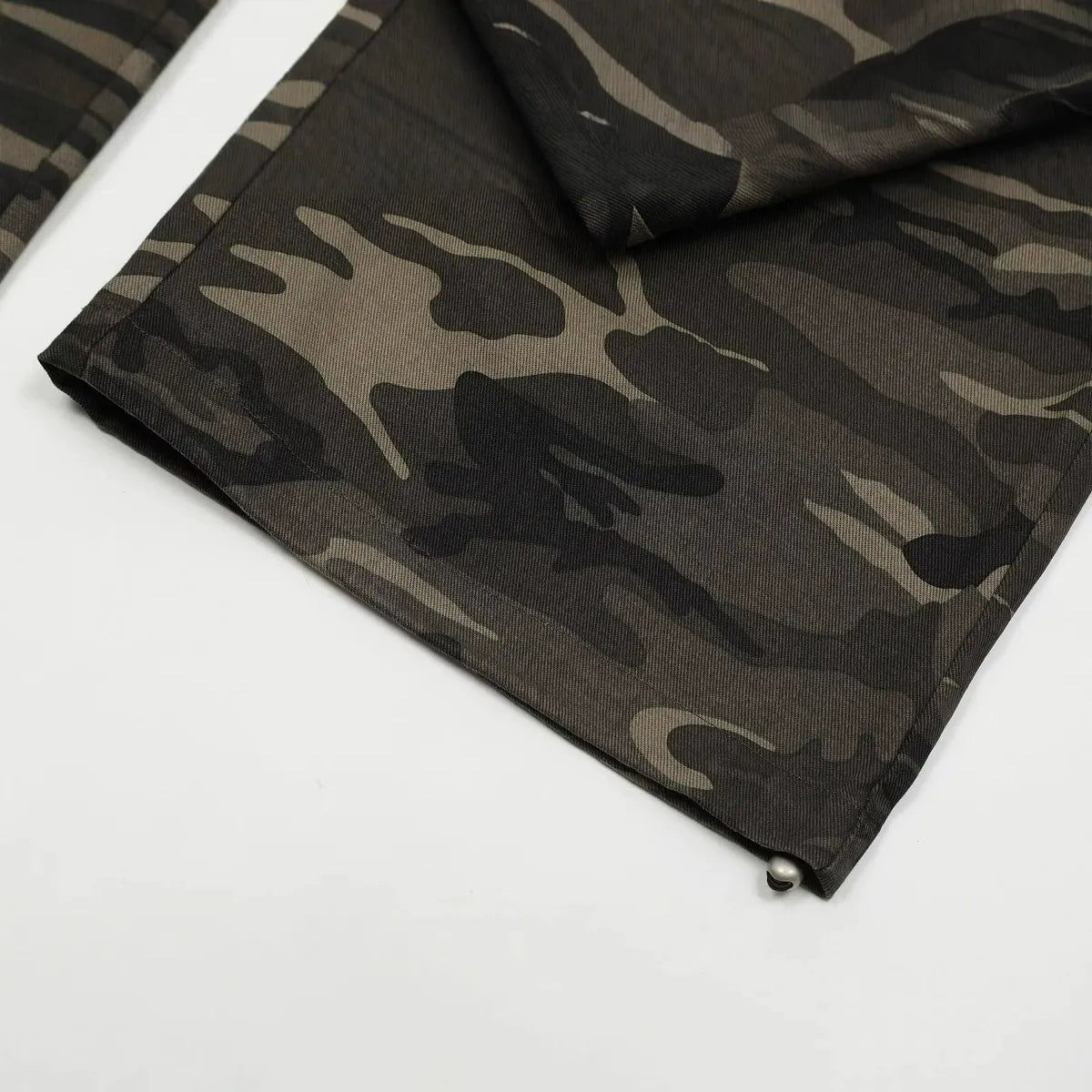 Drawstring Baggy Camo Cargo Pants