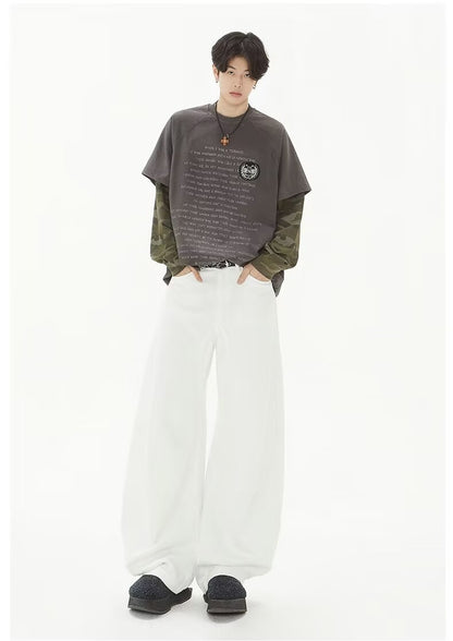High Street Deconstructed Barrel Pants