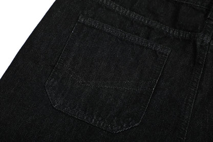 High Street Relaxed Fit Black Bootcut Jeans