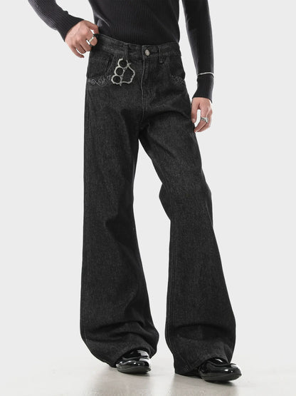 Camiseta negra desgastada y vanguardista de algodón estilo vintage con diseño de coche de carreras