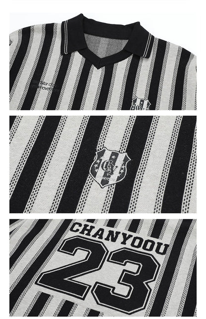 Camiseta negra desgastada y vanguardista de algodón estilo vintage con diseño de coche de carreras