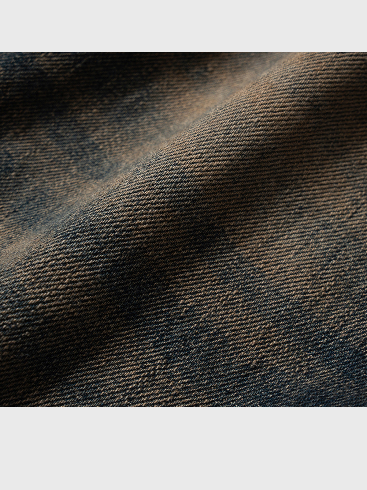 Retro Washed Flared Jeans Textured Denim