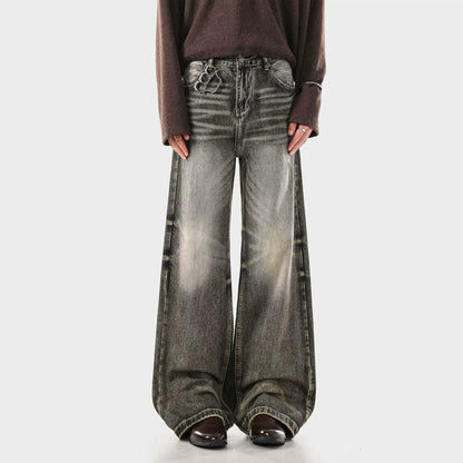 Camiseta negra desgastada y vanguardista de algodón estilo vintage con diseño de coche de carreras