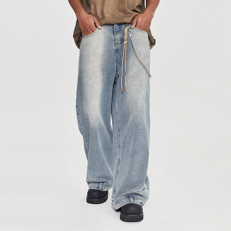 Camiseta negra desgastada y vanguardista de algodón estilo vintage con diseño de coche de carreras