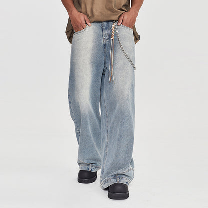 Camiseta negra desgastada y vanguardista de algodón estilo vintage con diseño de coche de carreras