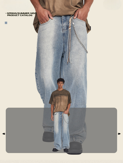 Camiseta negra desgastada y vanguardista de algodón estilo vintage con diseño de coche de carreras