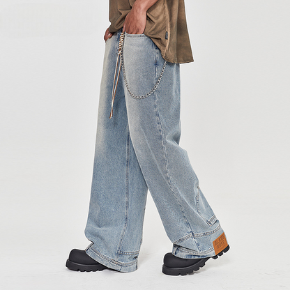 Camiseta negra desgastada y vanguardista de algodón estilo vintage con diseño de coche de carreras