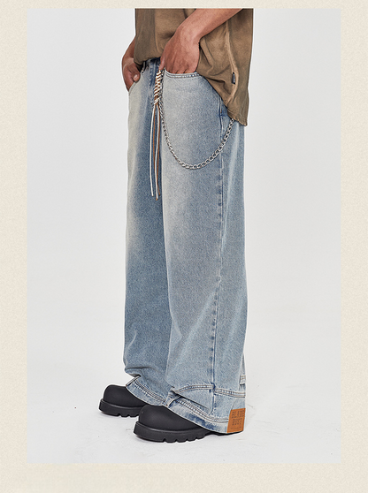 Camiseta negra desgastada y vanguardista de algodón estilo vintage con diseño de coche de carreras