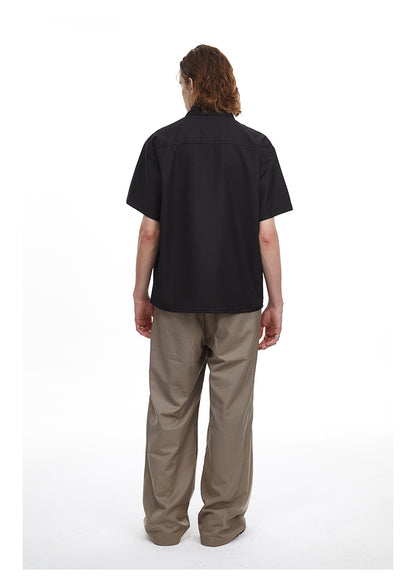 Streetwear Loose Fit Tie Shirt